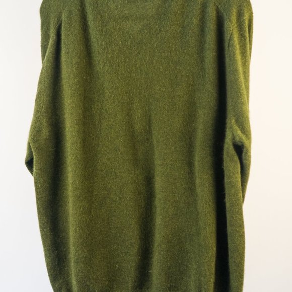 Vintage Green Cashmere Sweater - Picture 5 of 5